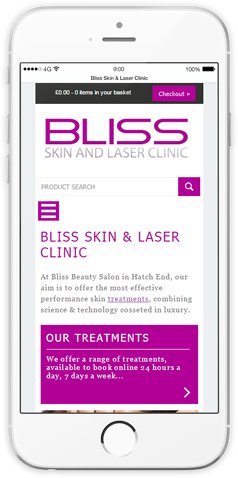 Mobile friendly site design